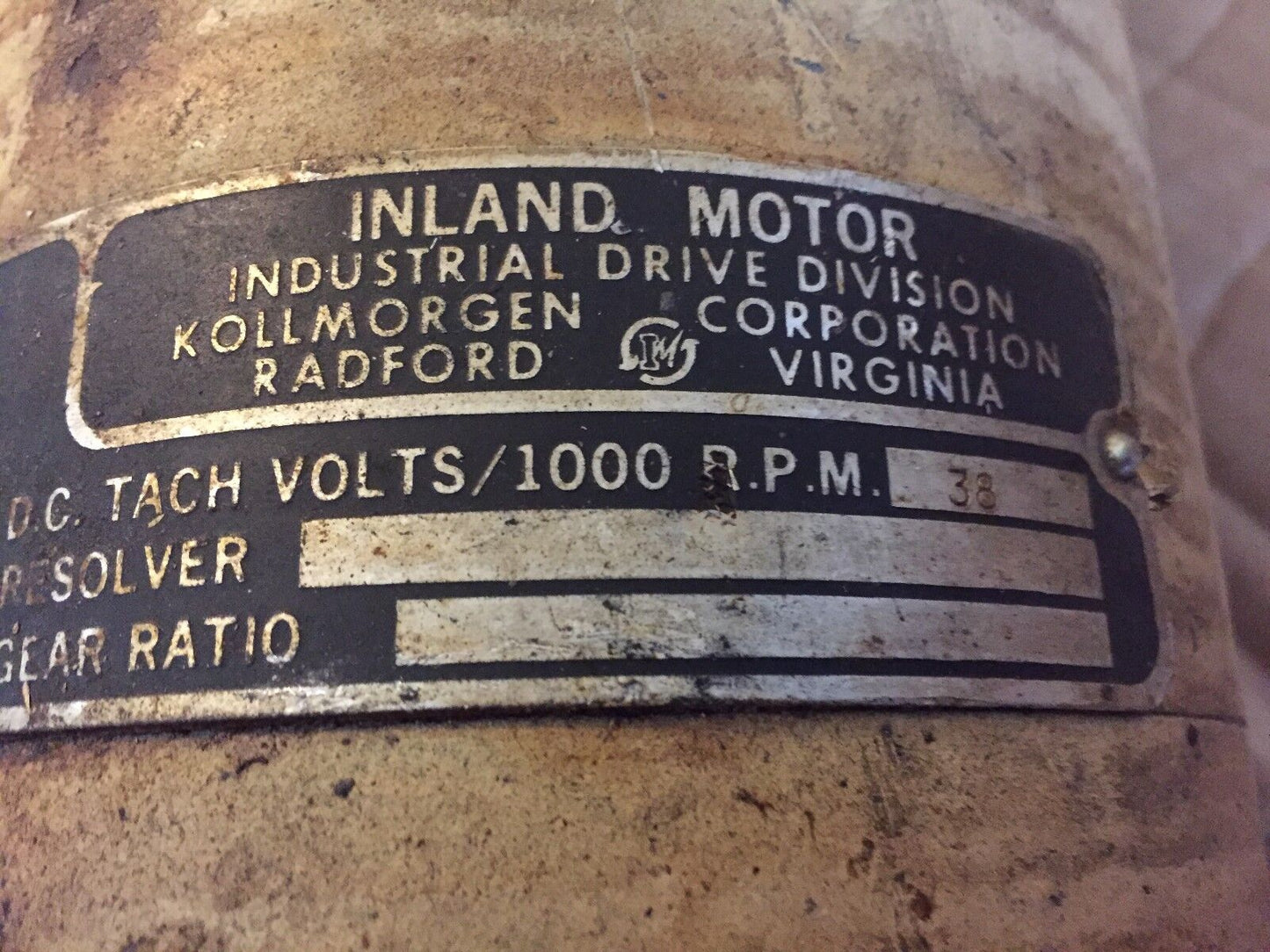 Inland Tt-4208-4300-E  Motion Servo Motor Inland Dc Tt42084300e ,Aq