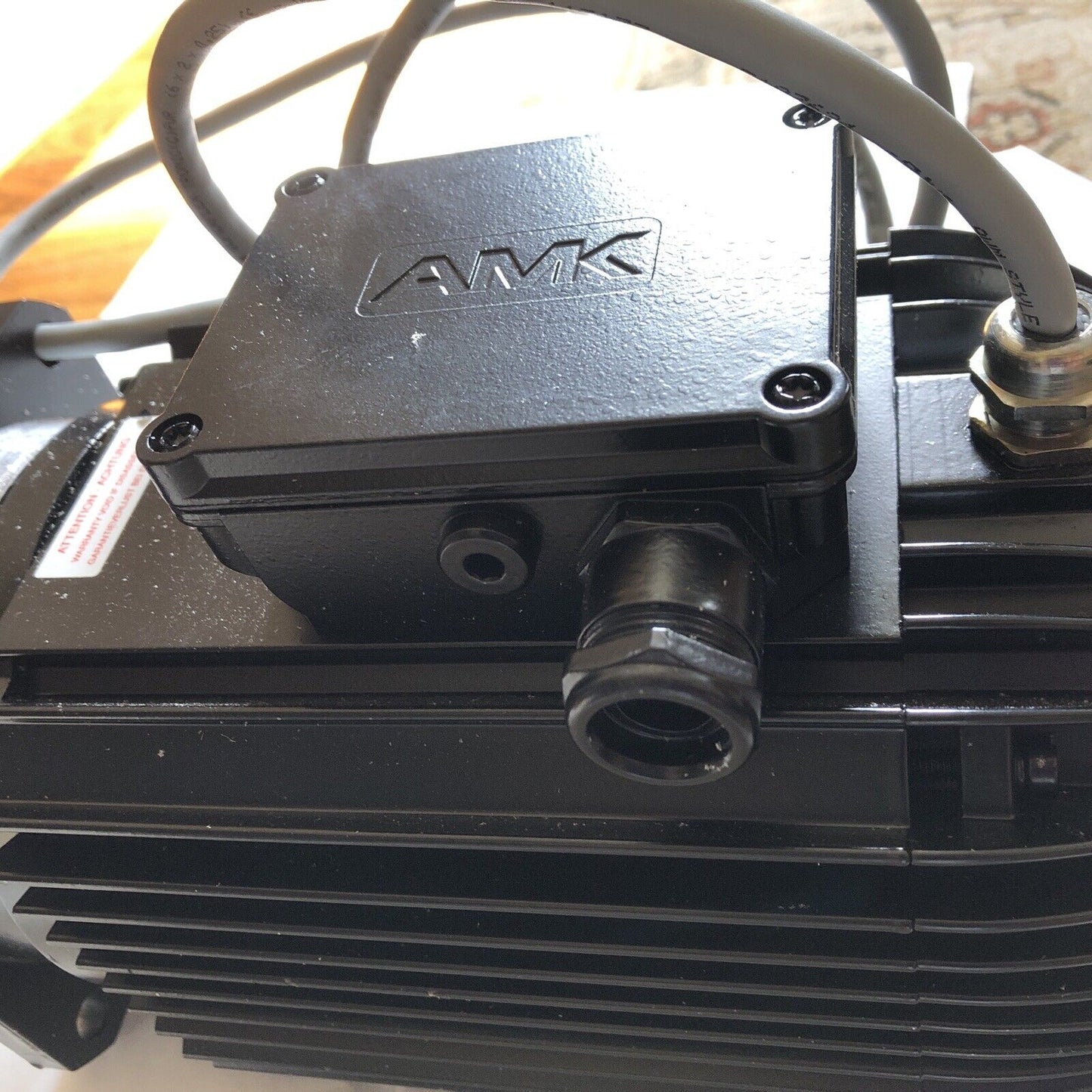 Amk Dvsa11-7-6-4-D00 Servo Motor, .93Kw,1500/3500Rpm,250A,P 0.93,92107595,Td