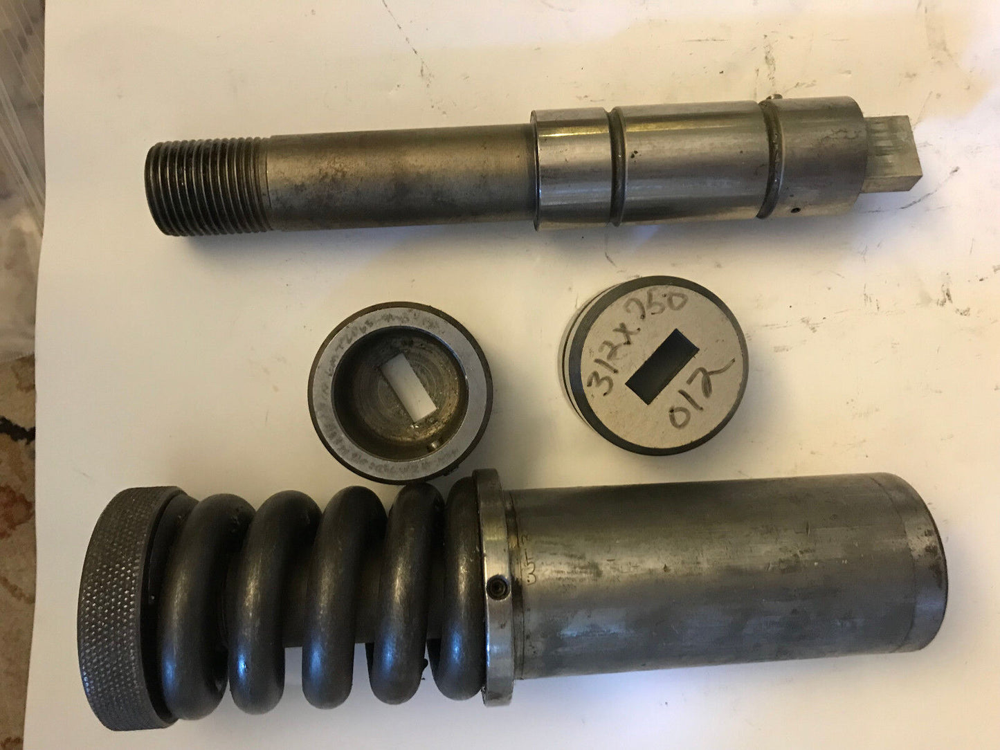 Wilson .312"X.750" Rectangle Punches & Dies,Em