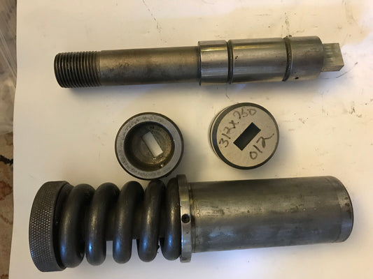 Wilson .312"X.750" Rectangle Punches & Dies,Em