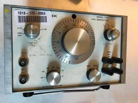 Wavetek 131A,Model 131A,Vcg Generator,Voltage Controlled Signal Generator,Et