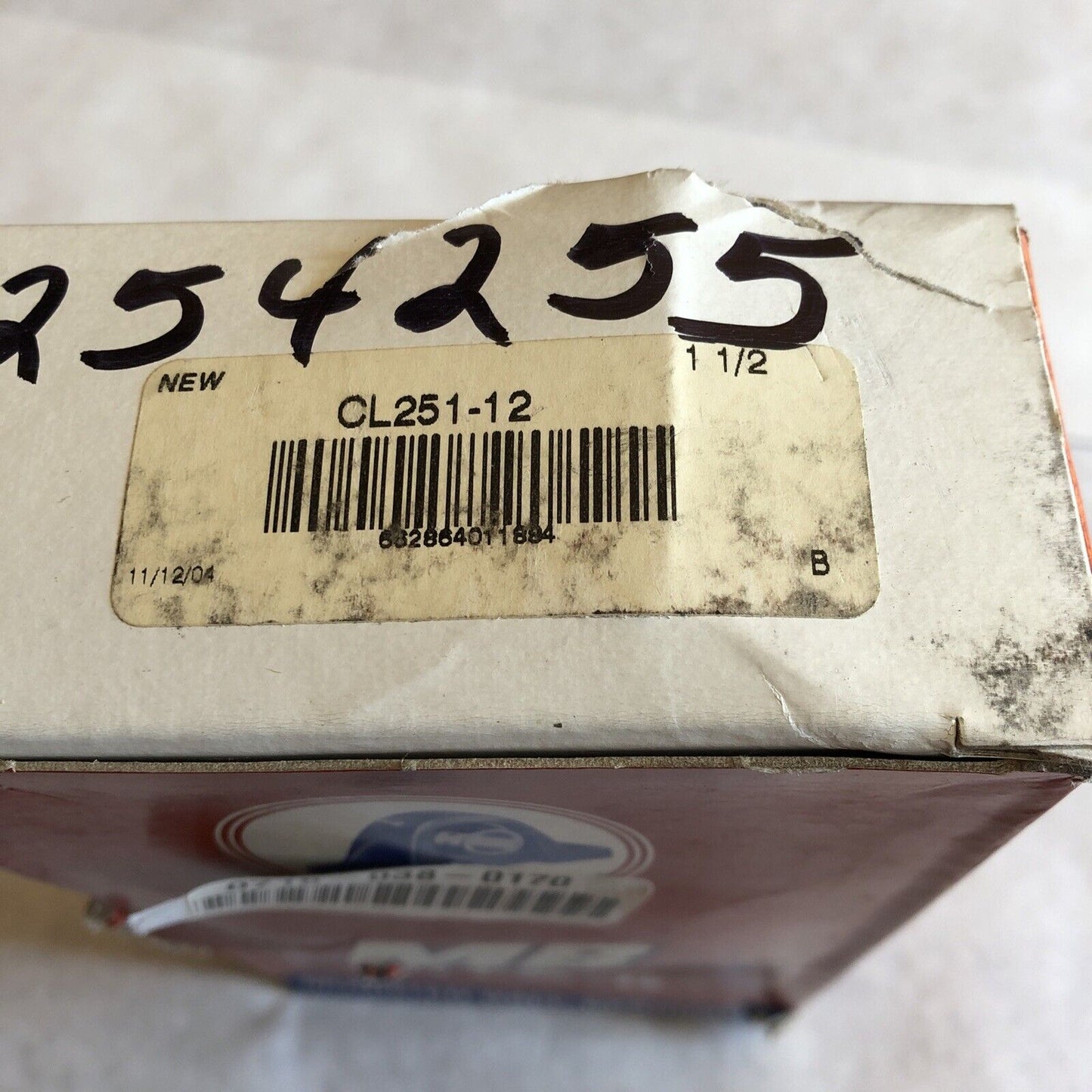 New Mb  Cl251-12 Manufacturing Cl251-12, 1 1/2" Pillow Block Bearings,Bi