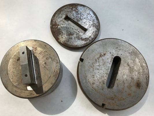 Wilson .375X2.000,3-1/2" Rectangle Punch Die Wt.375X2.000 +.006 Rt Set,Tg