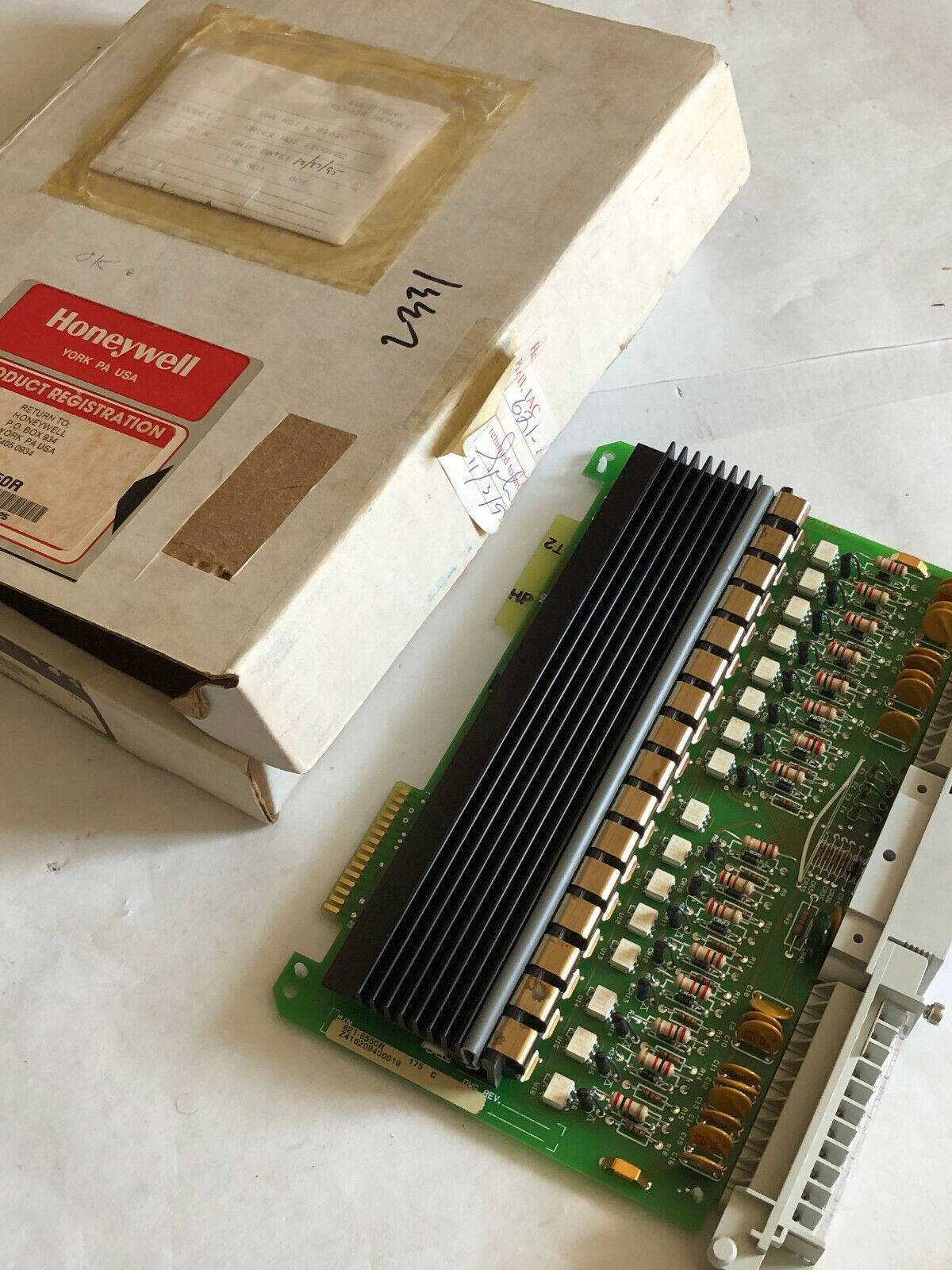 Honeywell 621-6550R,Issc Output Module,Z416209400018,24Vdc Source Output,Ck