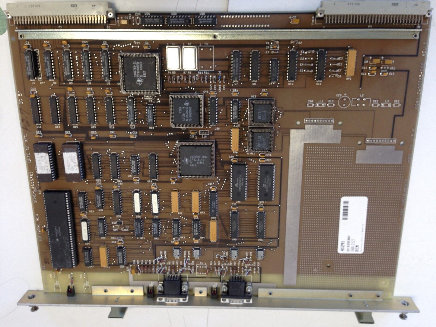 Texas Instruments Assy 2600785-000 Schem 2600783 Mfg,Seimens 560-2127,Sd,Ee