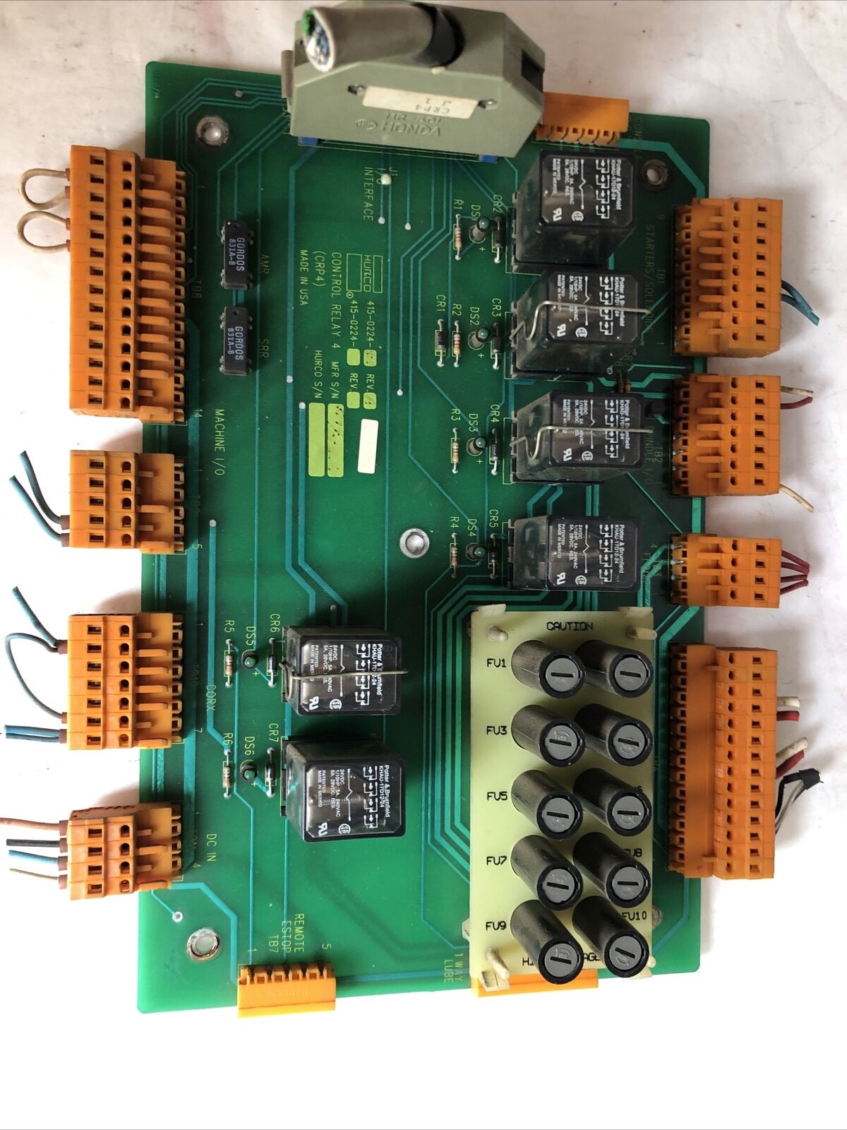 Hurco 415-0224 Pcb Board 414-0224-005 Solder Side,Ff