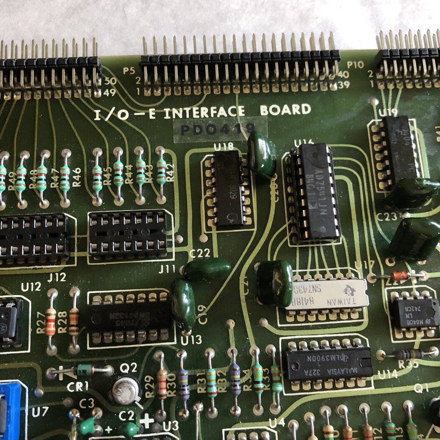 Environmental Pd0419,D61-275(4) Elem I/O-E Interface Board Pdo419,By