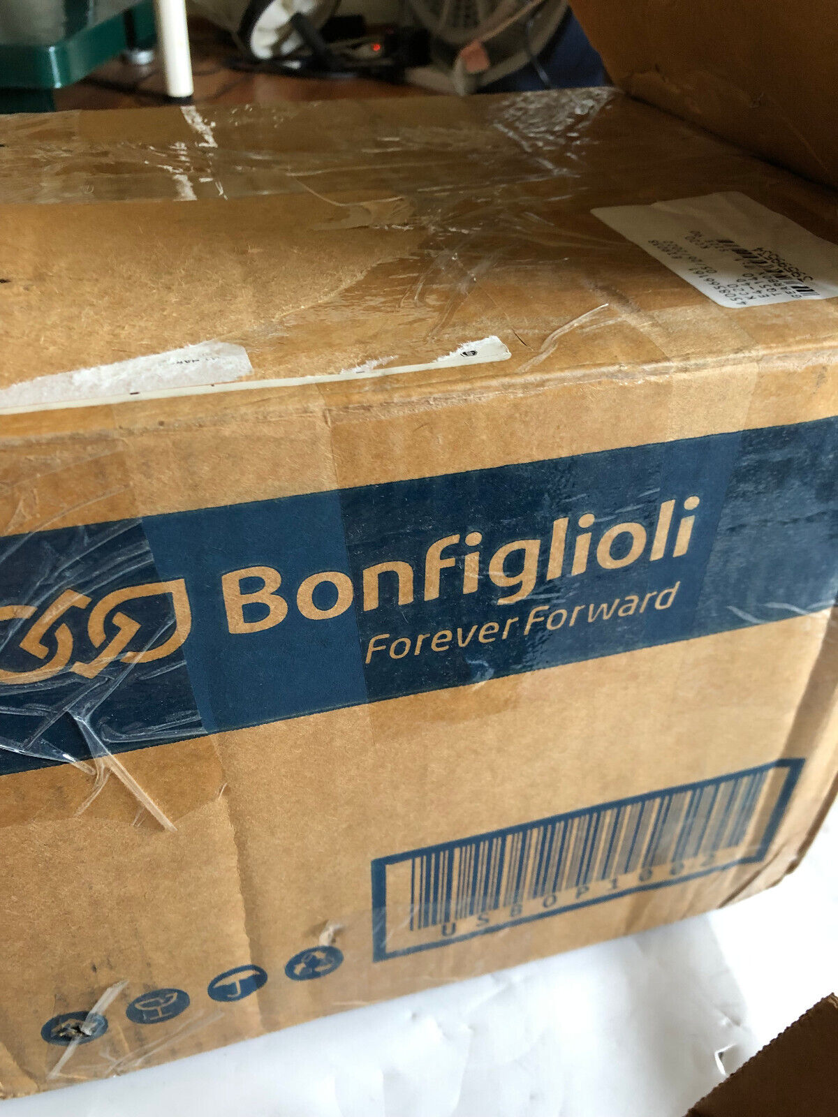 New Bonfiglioli W63u10p90b5b8 Gear Box,W 63 U 10 P90 B5 B8,Cod.2G20010653,Am