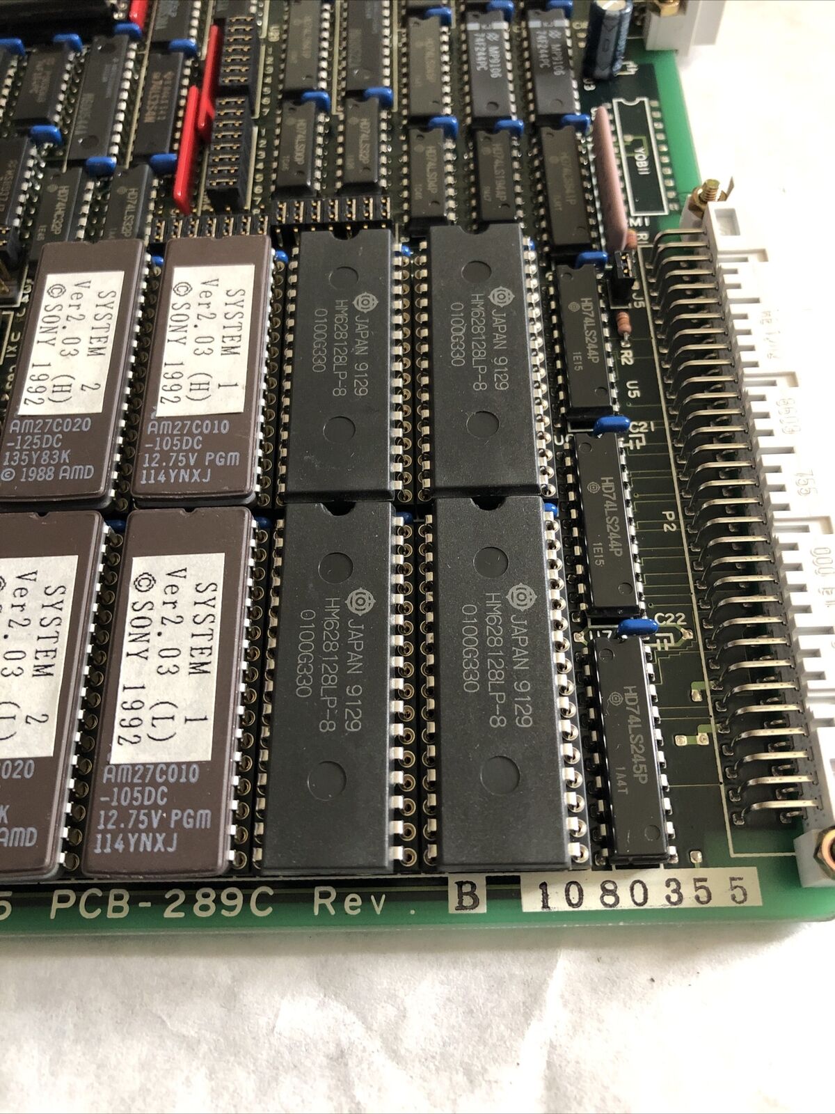 New Sony Pcb-289C Rev.B Vme Board,Sony Macro 6005,Hcd63 M-6005 ,Ed