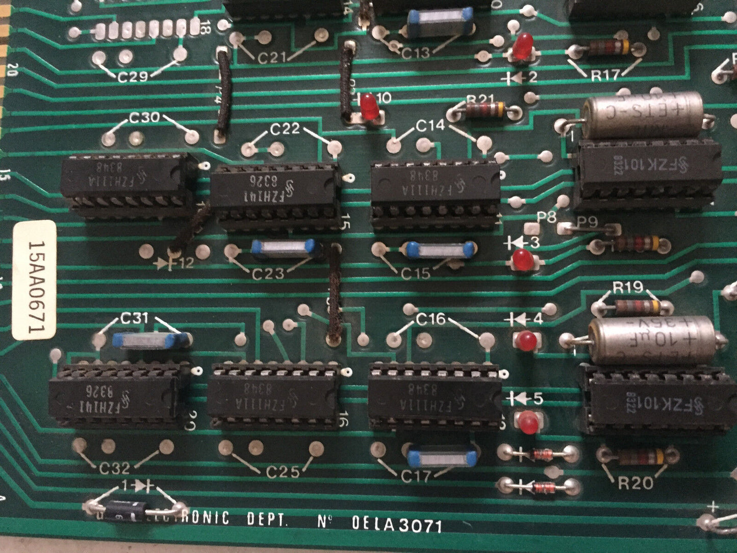 Gd 15Aa0671,G.D Bologna 15Aa0671,Dela 3071,G.D. Oel A3071 Pc Board,Cr