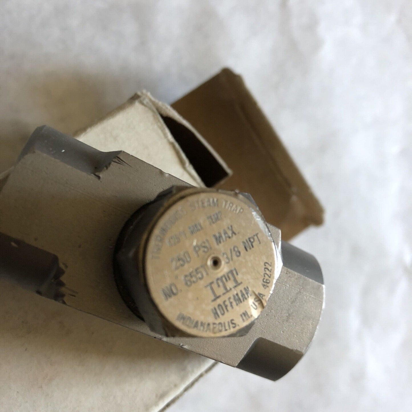 New Hoffmann 655T 3/8 Steam Trap,Itt No 655T 3/8” Npt,Ay