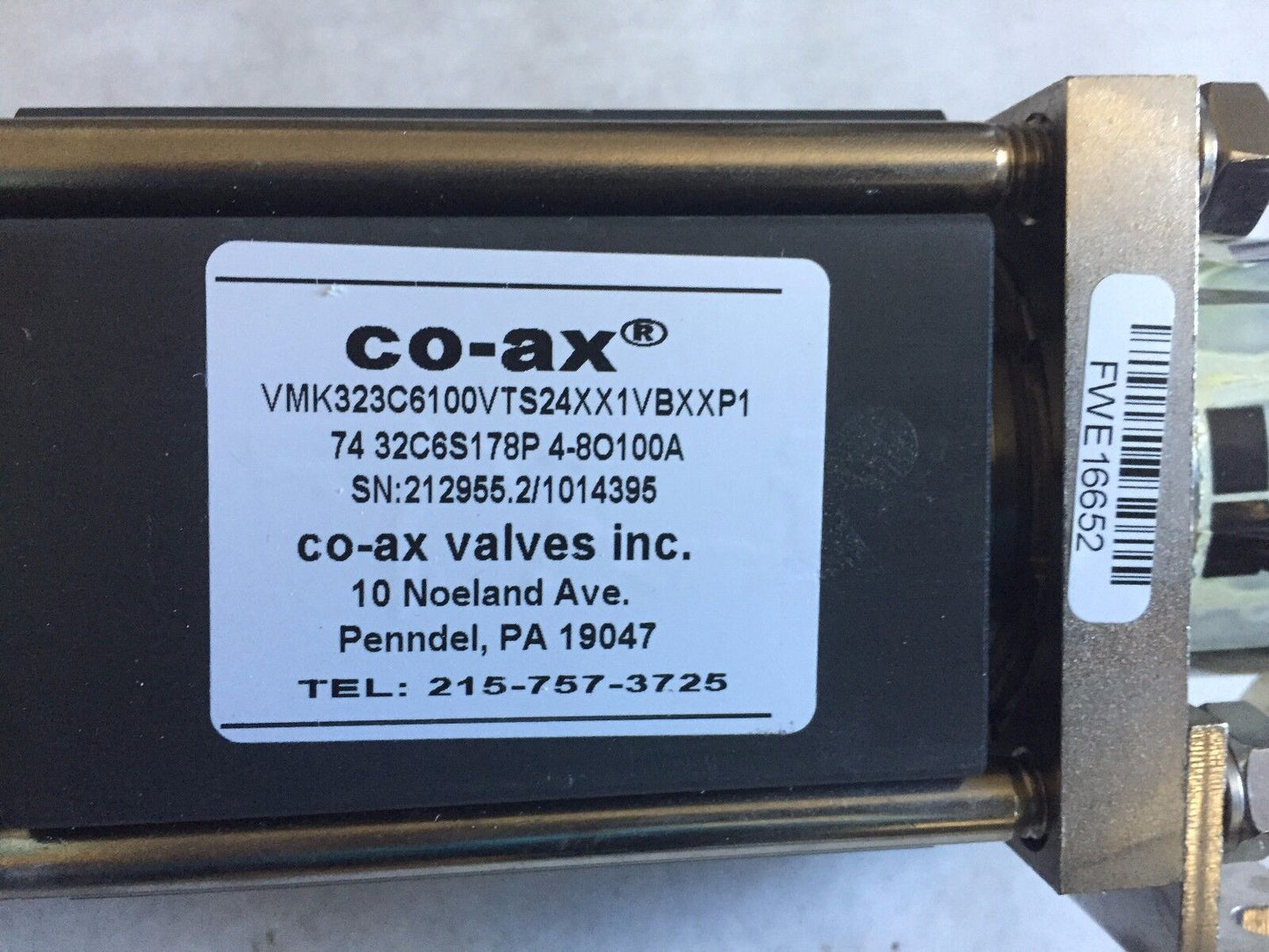 New Co-Ax Vmk323c6100vts24xx1vbxxp1,Co-Ax Vmk 32 Dr Nc Valve,Bz