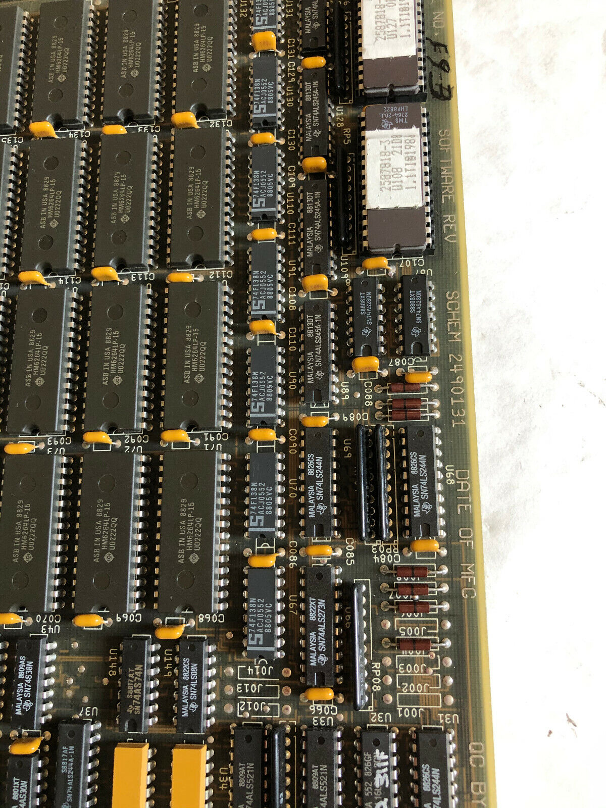 Texas 560-2134,2490133-000,Schem 2490131 Memory 565 ,208K Mem Good ,Cg