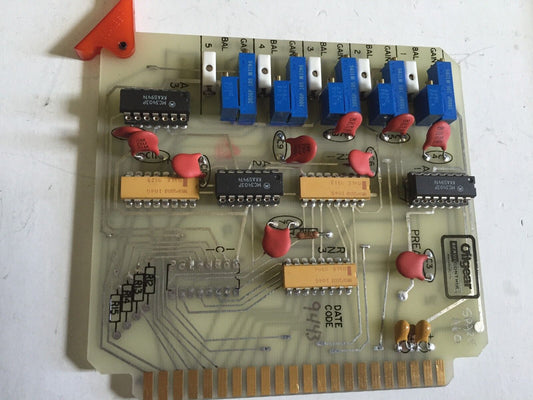 Oilgear L404564-506,316211 Ch2,L404564 Preamplifier Board,Oil Gear,Fm,Fj