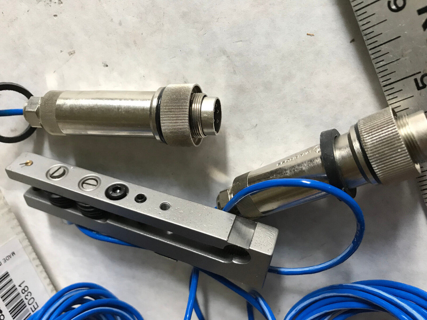 New Marposs A826 Gauge Head W/Cables A 826,Eo