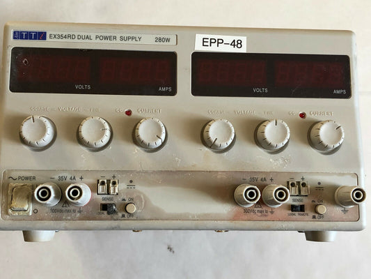 Thurlby Thandar Ex354rd Dual Power Supply 280W,500Va,Tk