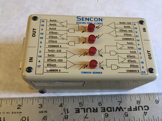Sencon Cim801-25D-2-Lc,91012008 Isolation Module,Bm