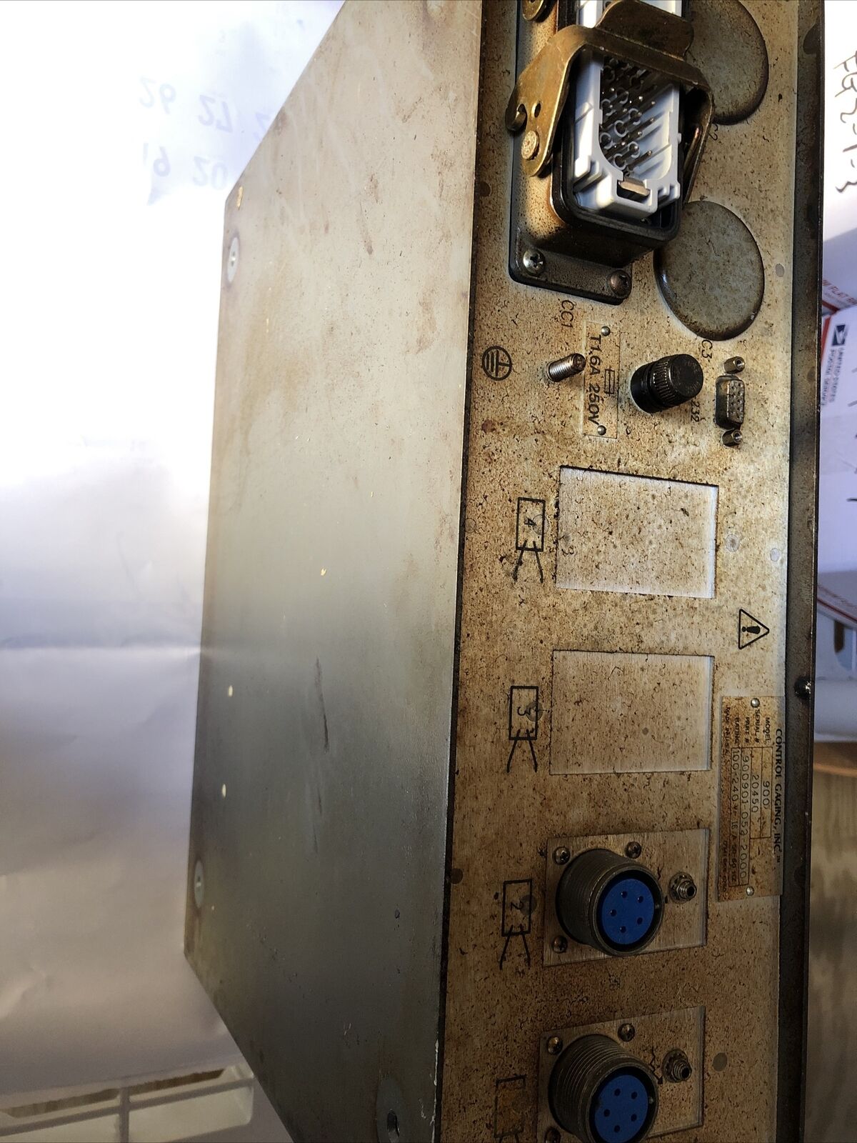 Control Gaging 900 Gaging Monitor, 250 V 900 20449,900901-052-2000,Cx,Fl