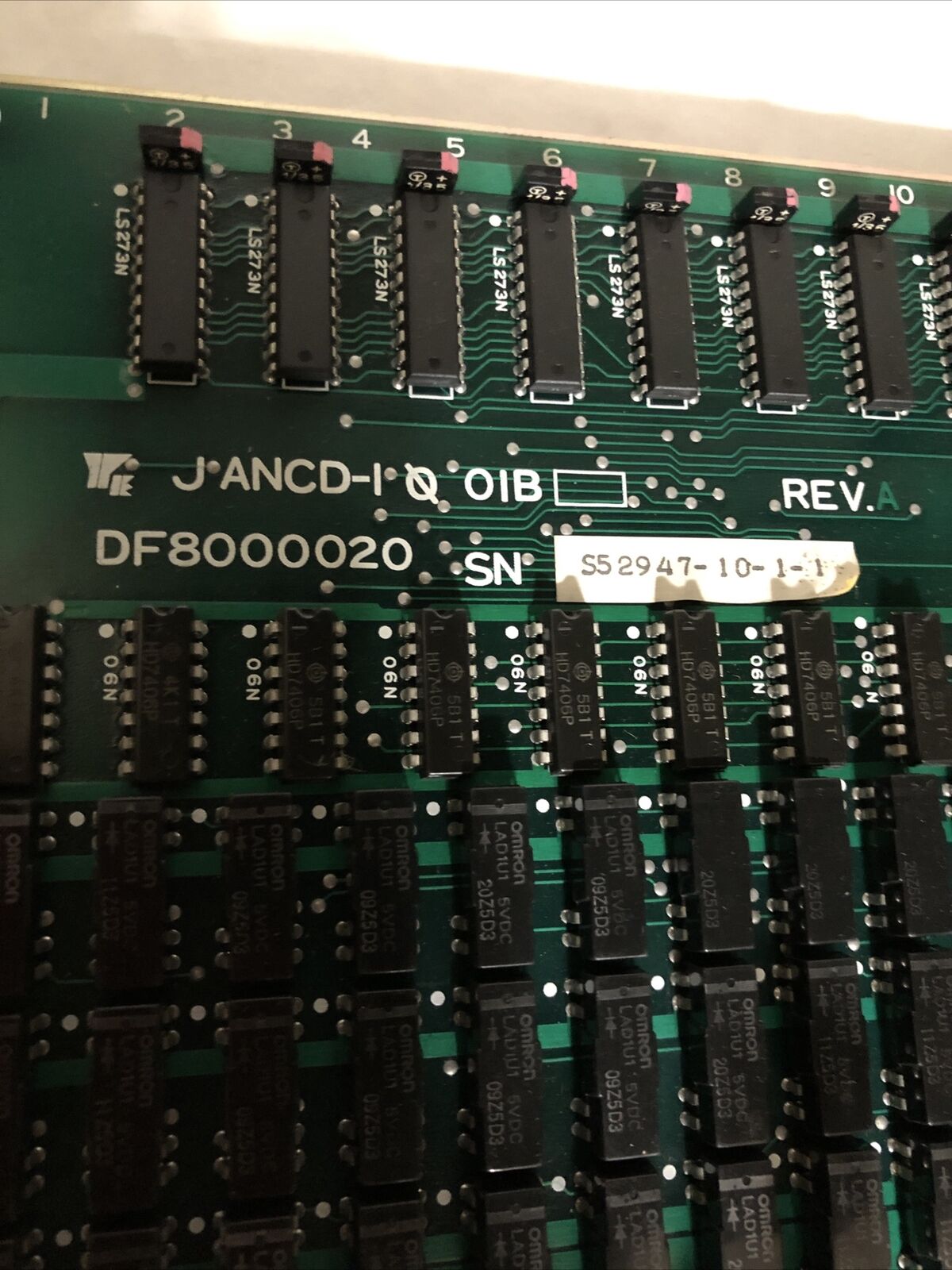 Yaskawa Jancd-I0 Oib,Df8000020,Jancd-10O1b Cnc,Jancd-I0 Oib,Jancd-Io01b,Bt,Dj,Be
