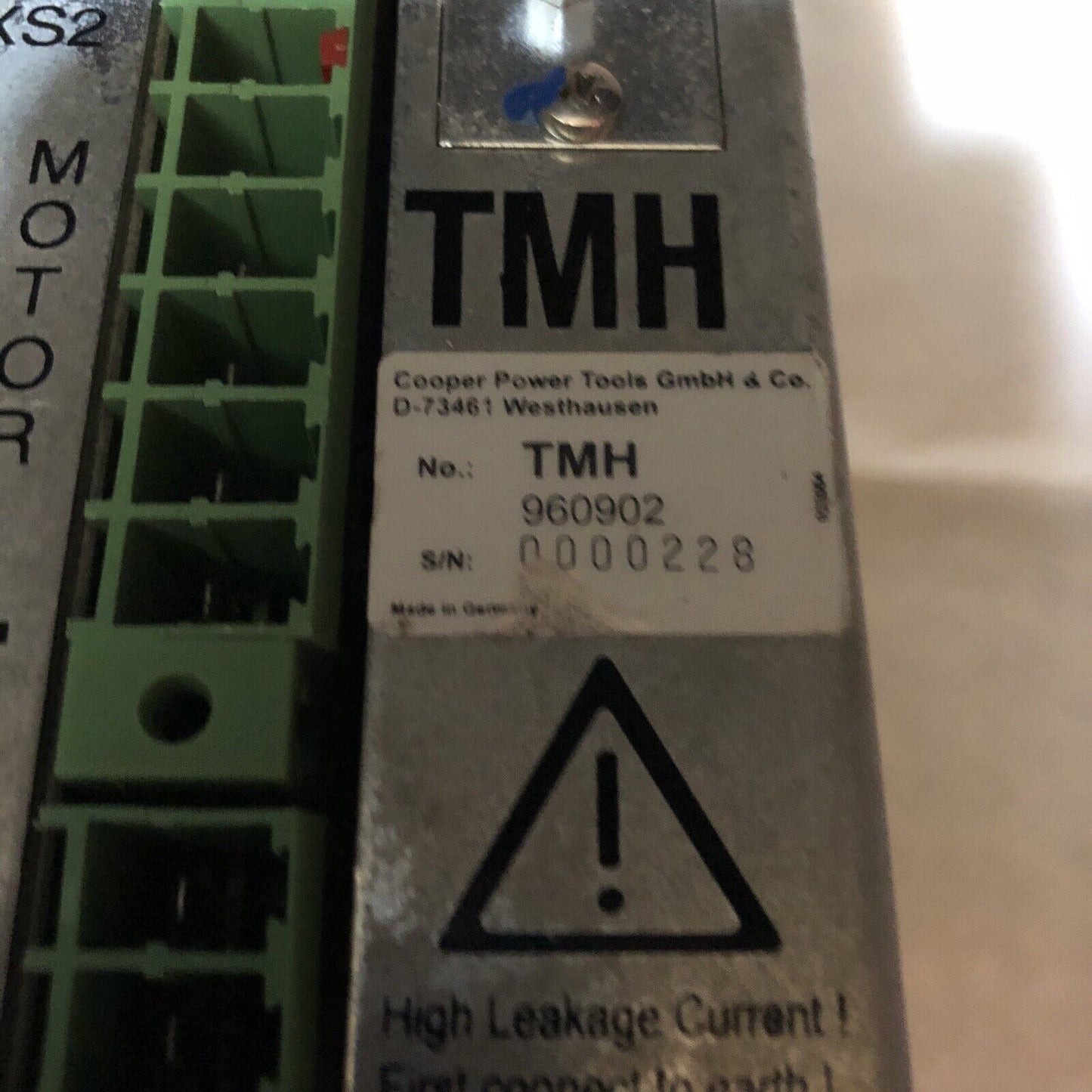 Gardner Denver Servo Drive 220-240Vac Input 3Ph Dc Tmh 960902  Dgd,Bt