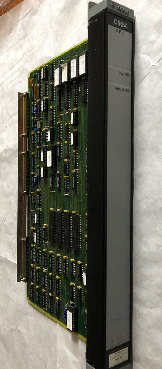 Gould C924 C.P.U.,C916-100 Rev A,Asc924000 Electric Cpu Module,Ee