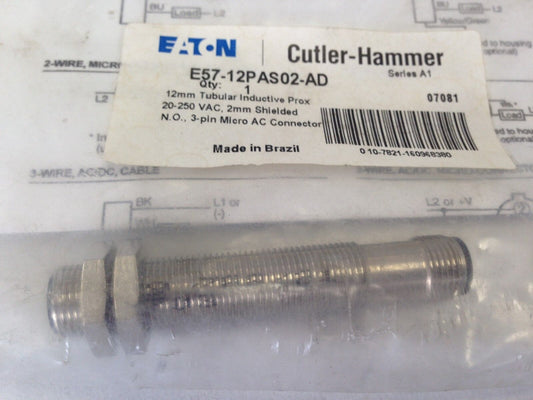 New Eaton  Cutler-Hammer  E57-12Pas02-Ad Sensor,Bu