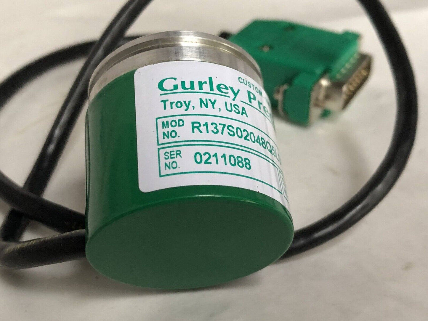New Gurley Precision Encoder R137s02048q5l01c18s Shaft  1/8" X 23/64", An