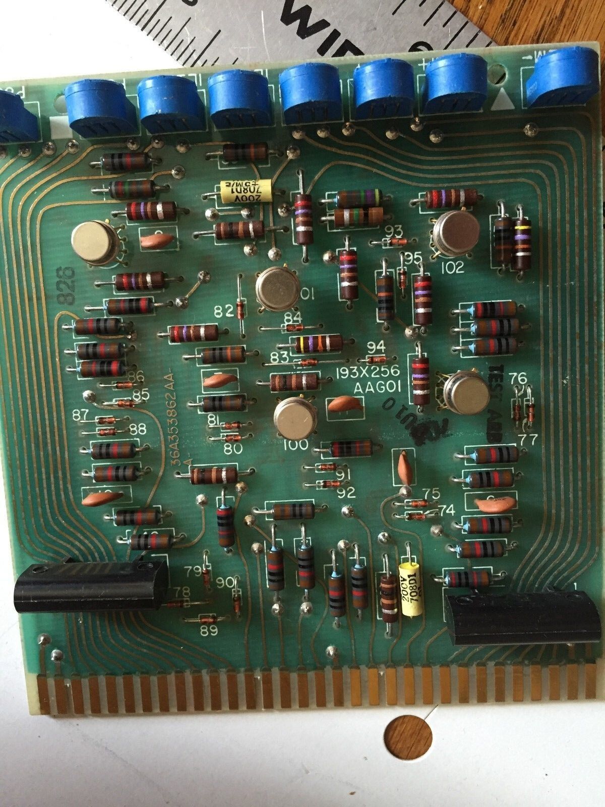 New General Electric 193X-256Aag01 Amplifier Card,193X-256Aagoi,193X256 Aag01,Cy