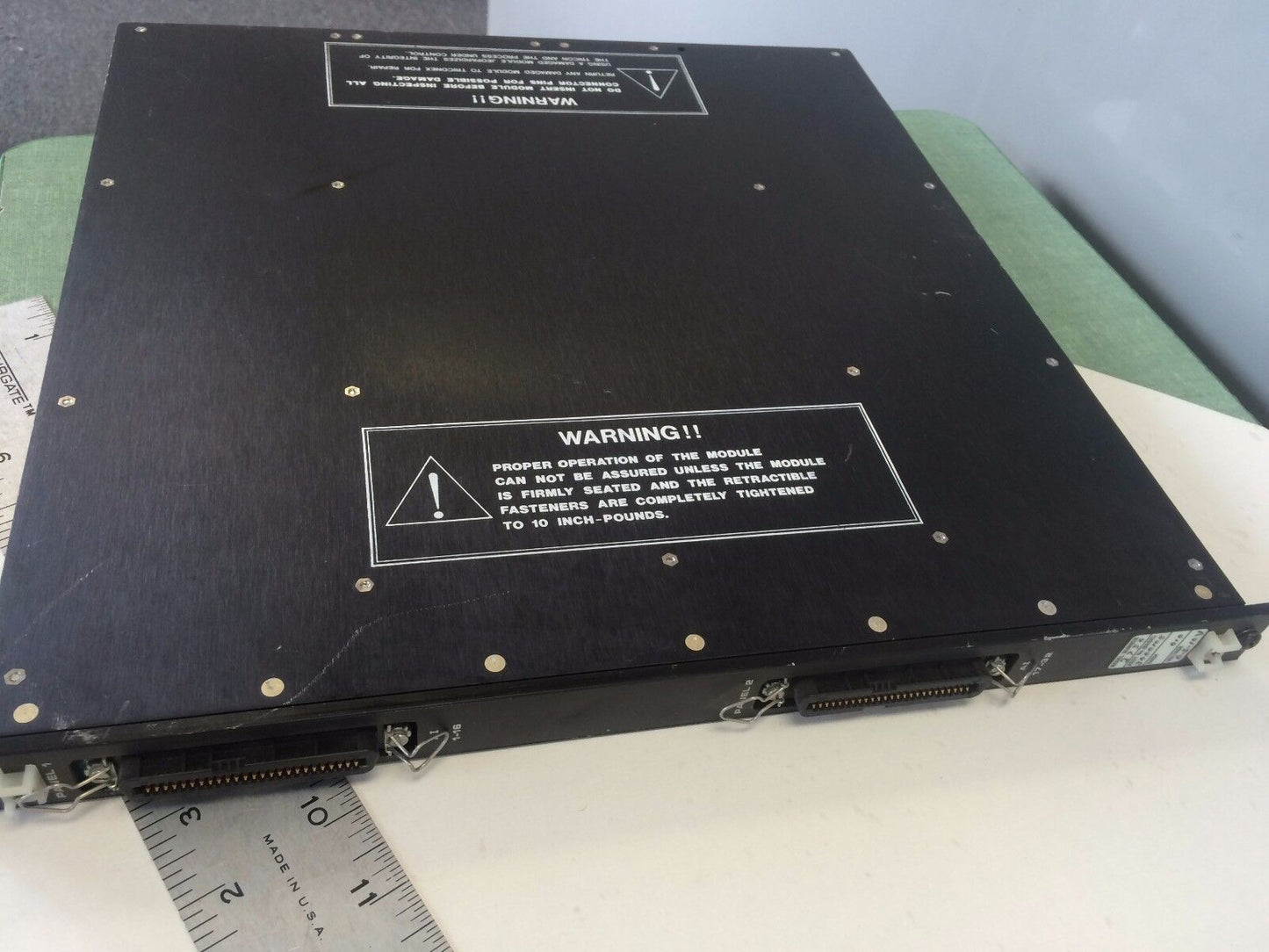 Used Triconex 2750, 300105  Module 03470378 A1  Cv