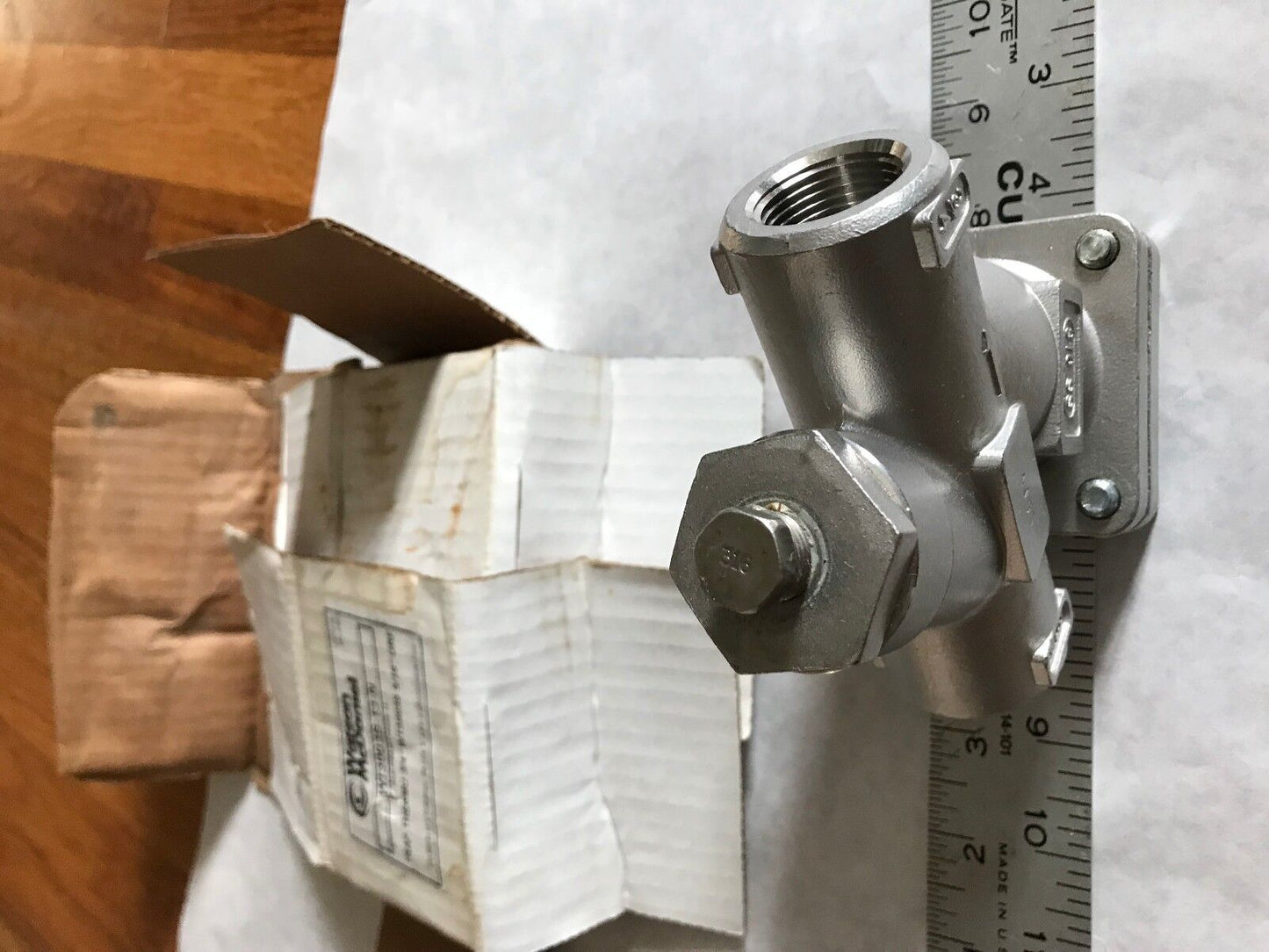 3/4" Watson Mcdaniel 3003S Ldp,316Ss,Wt3003s-13-N Thermostatic Steam Trap,Ef