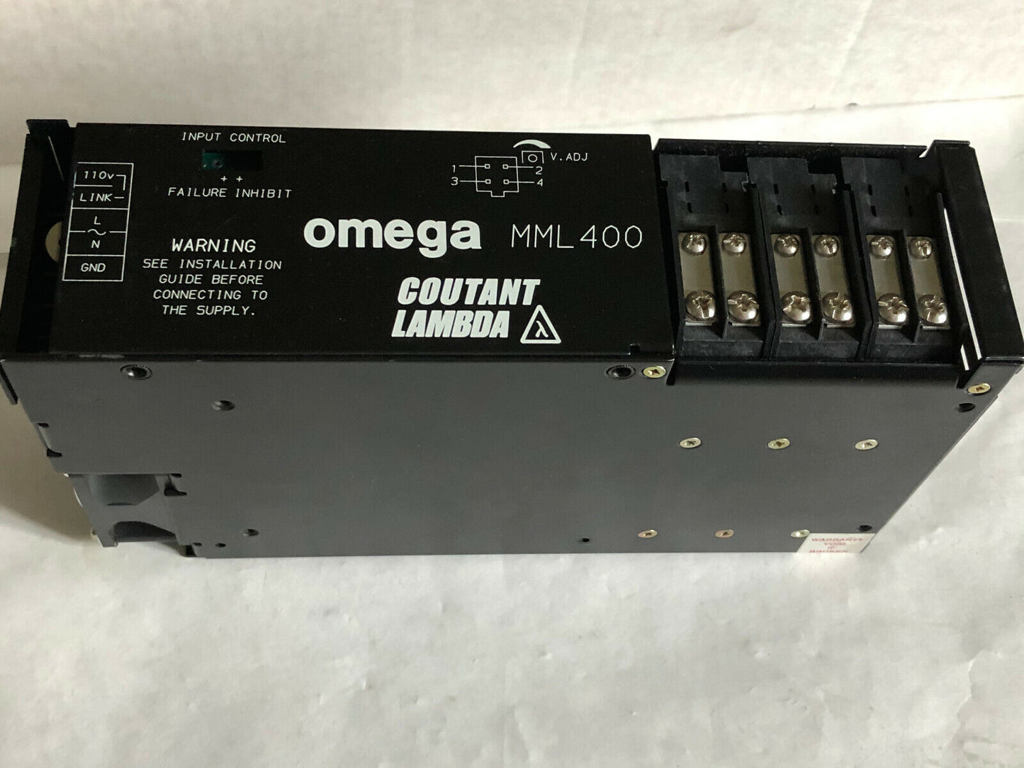 New Lambda 4B3na2a-1436, Scs-1436M,Omega Mml400,Power Supply,Mml400-E25535,Bm