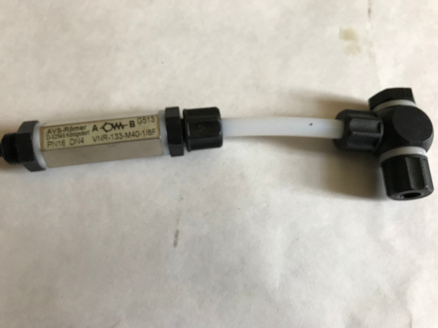 New Lot 2 Avs-Romer Pn16 Dn4 Vnr-133-M40-1/8F Check Valve 1/8" G513,Aa