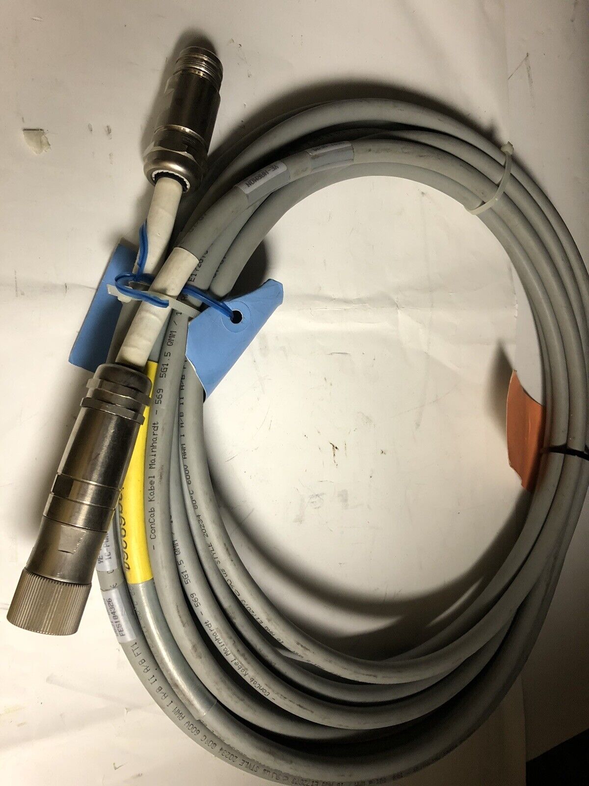 Robotic Machine Cable Assembly Cordset York W631-W635 Fes104326 Ic-Pwr-B,Ev