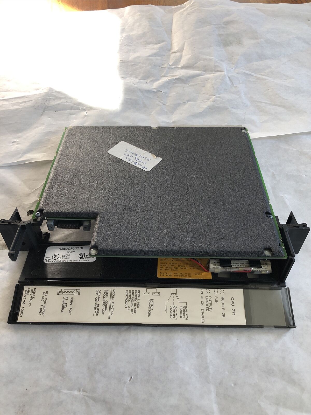 New Honeywell Cpu771,Ic697cpu771r,Cpfb2,Cpu 2000 I/O 12 Mhz 6542800006,Ee