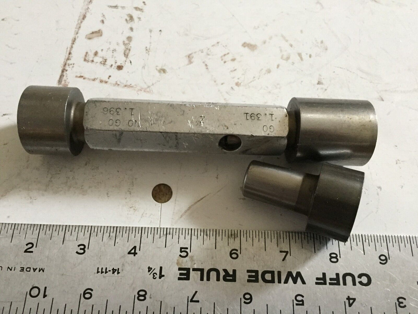 Used  Go No Go Gage, Go Nogo Guage  1.391, 1.396, 1.3906 The Pipe Machinery,Am