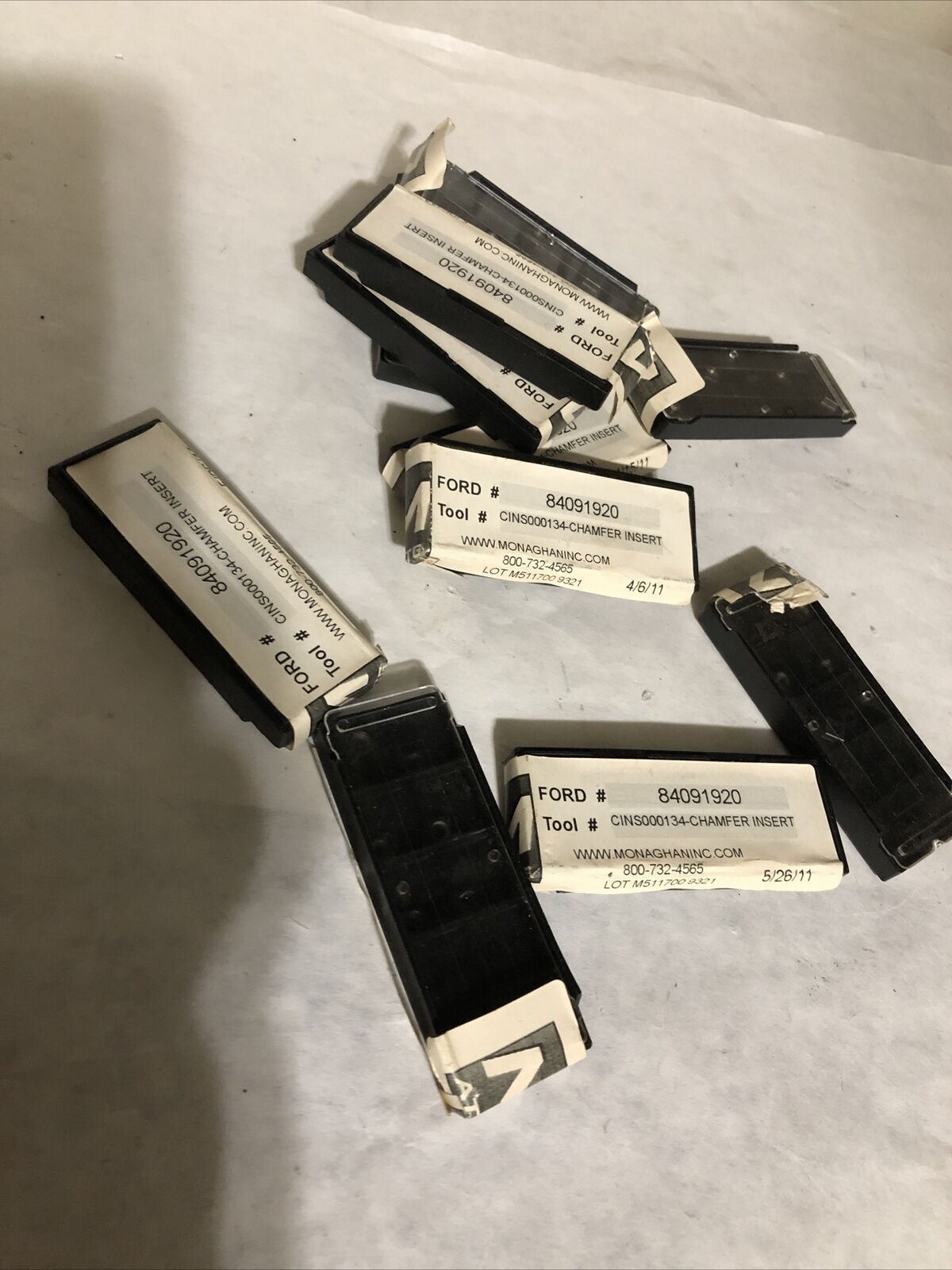 New Lot 110 Monaghaninc Cins000134 Chamfer Insert Carbide Inserts,84091920,Fg
