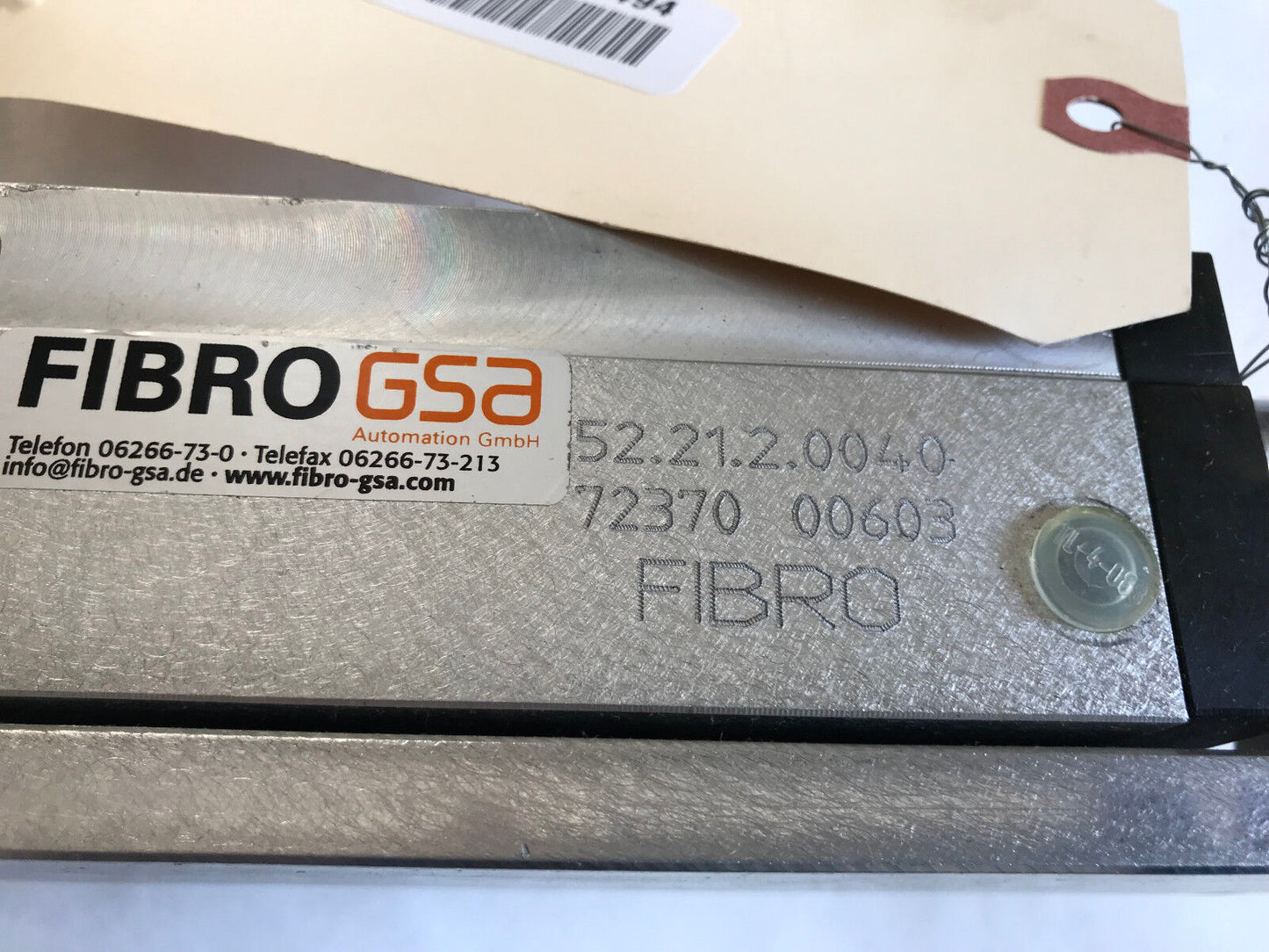 New Fibro Gsa 52.21.2.0040 72370 00603 Pneumatic Cylinder,Sd