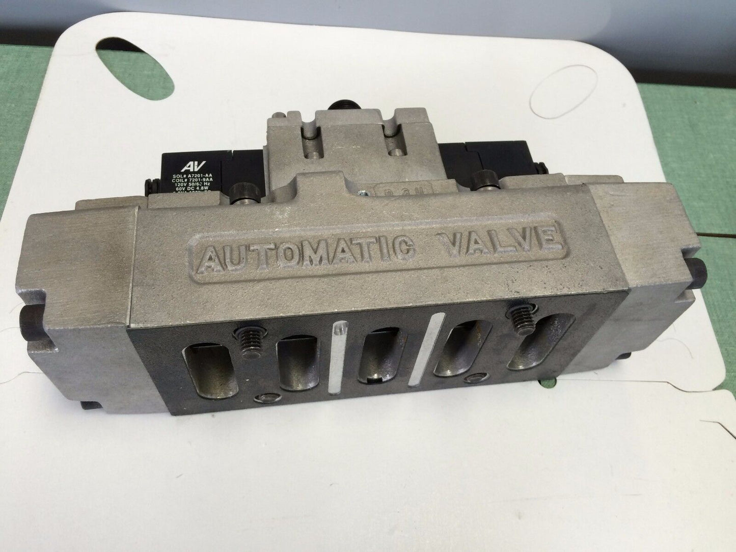 New Automatic Valve 407B12s3s3-Aa4 Av Weather-Proof Solenoid A7201-Aa,120V,Aj,Ev