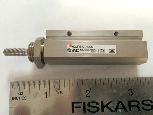 New Smc Ncjpb10-100D Miniature Cylinder 1" Travel Ncjpb10-100D,100Psi,Bn