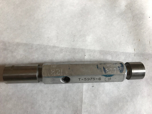 The Pipe Machinery 821,8277 Go No Go Plug Gauge Inspection Gage .821 .8277,Ag