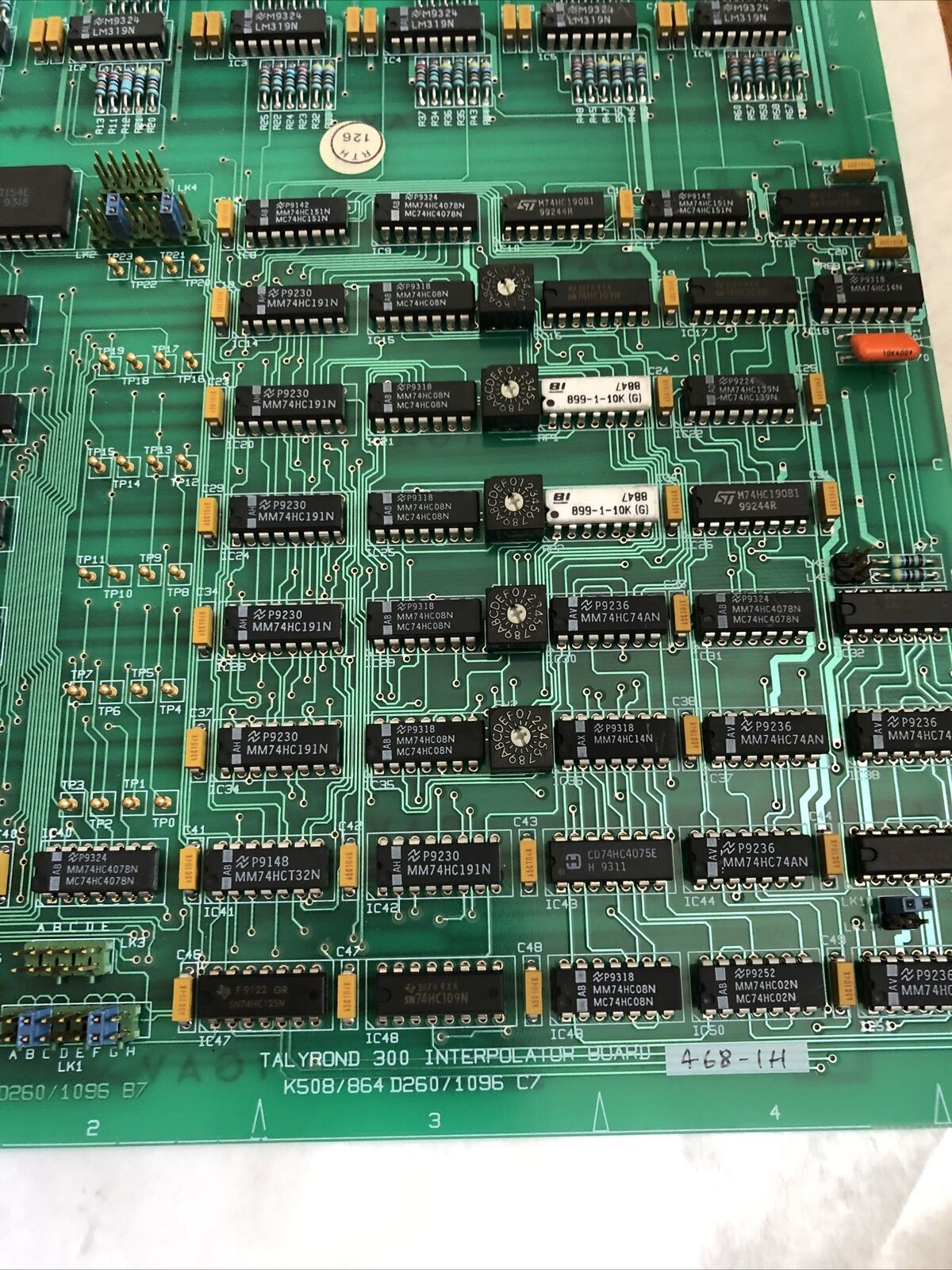 Talyrond 300 D260/1096 B7,K508/864 D260/1096C7 Interpolator Board Plc Board,Er