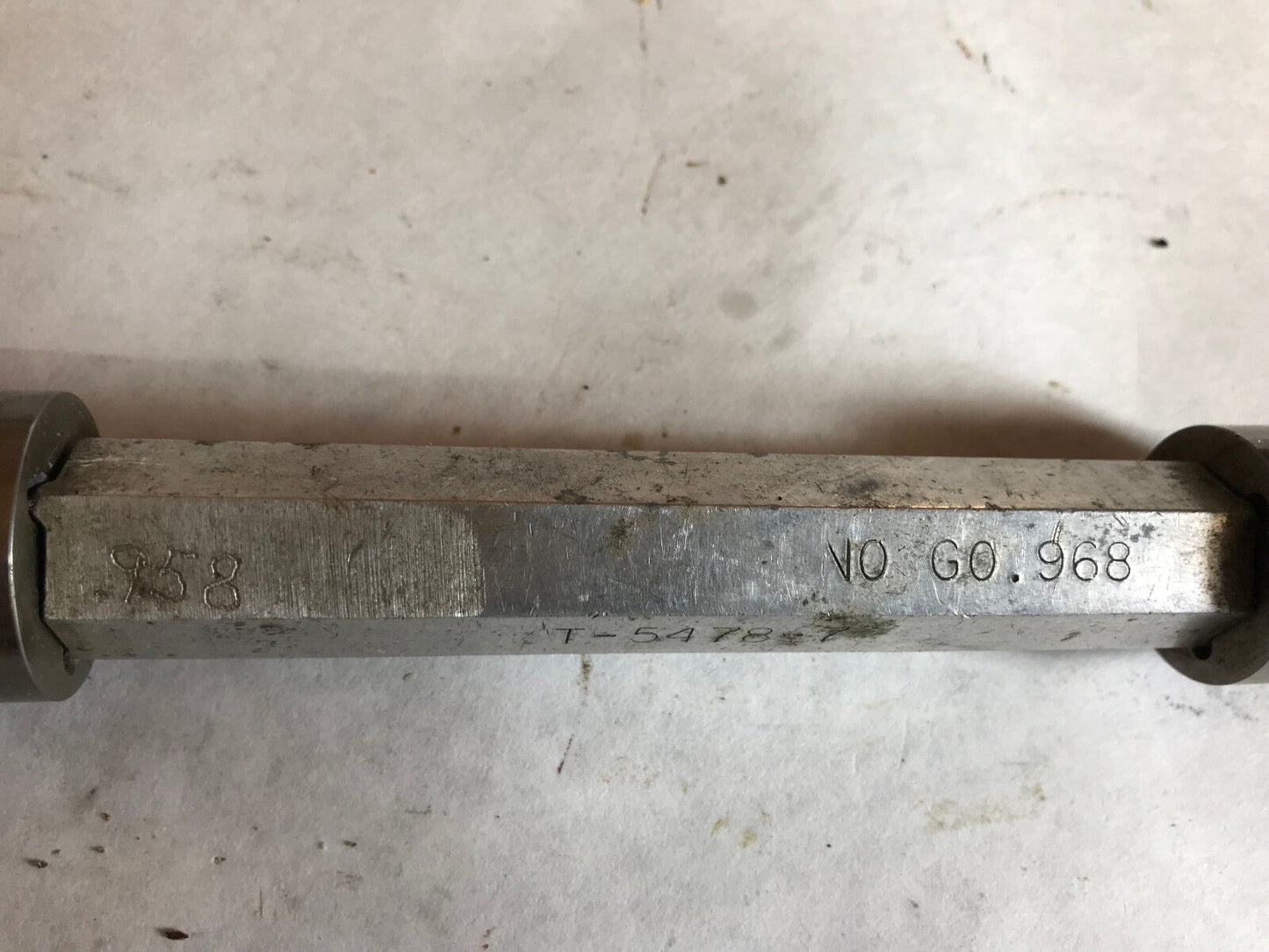 The Pipe Machinery 958,968 Inspection Gage Go No Go Plug Gage .958 .968,Ag