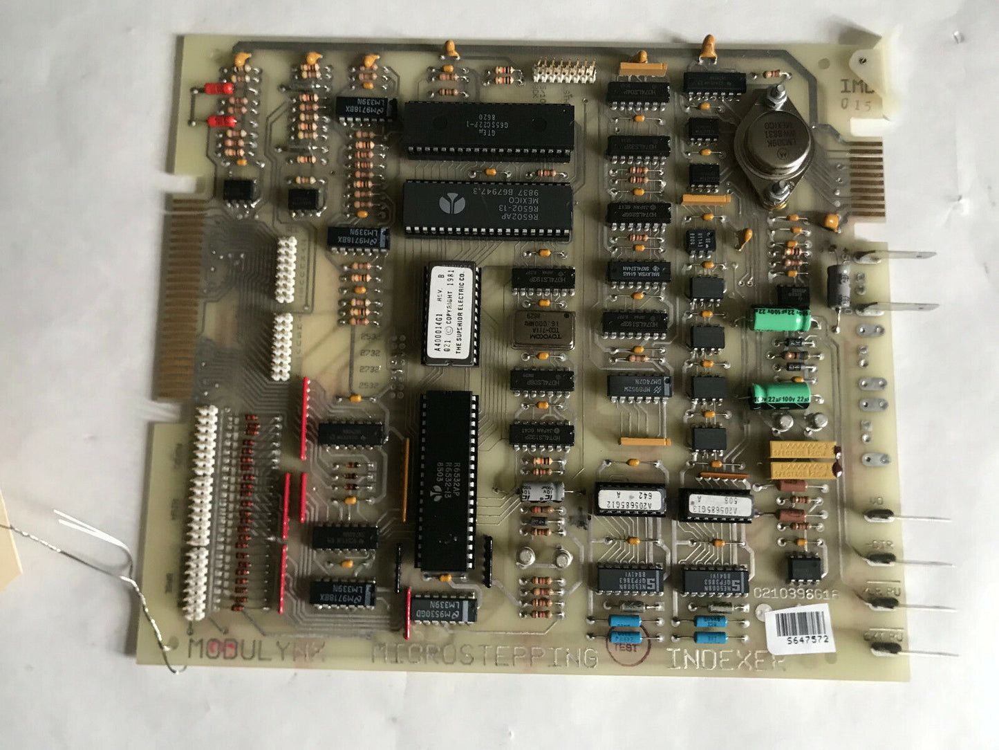 Superior Electric Imd 015 Modulynx Microstepping Indexer,C210396g1a,Imo 015,Ta