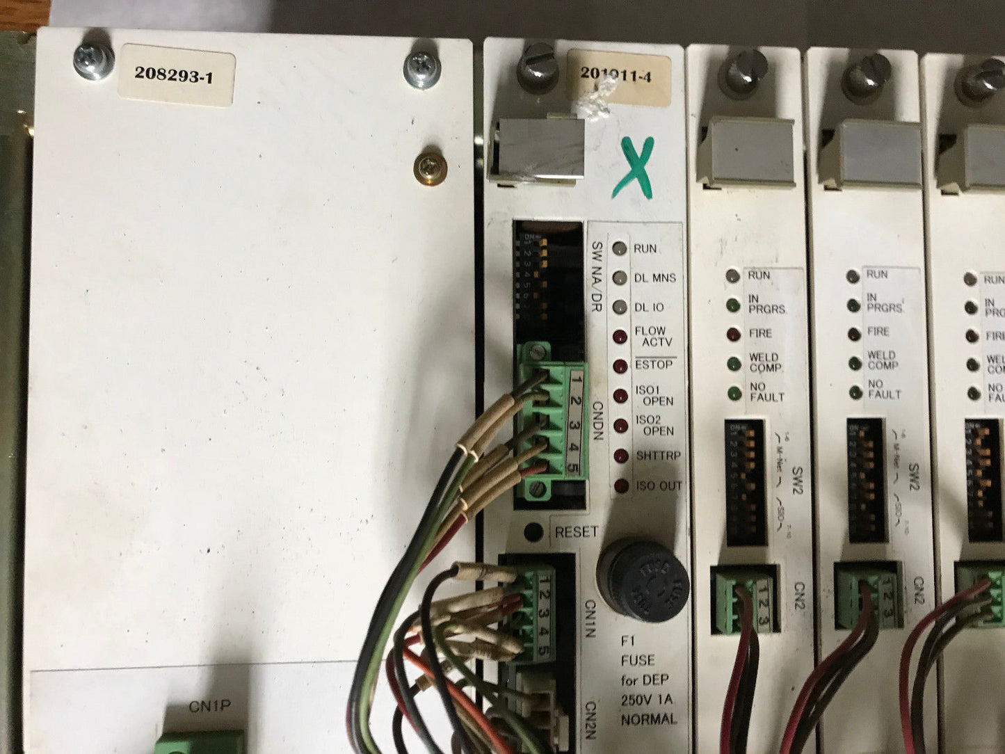 Wtc Mr01-P22a Power Module,Nb01-D10a,Ga03-T21b Timer Module,Dn Module,Aa