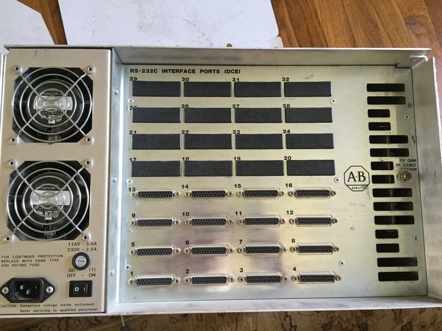 Allen Bradley 6620 E2od,St 507,Vistal/In/1,430004007,7116 Lan/1 Niu,Ch2-0,Ss