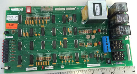 Fusion Uv Curing F455,Fusion Uv 038036 Rev Ap  F455 Control Board,Ec,Ed