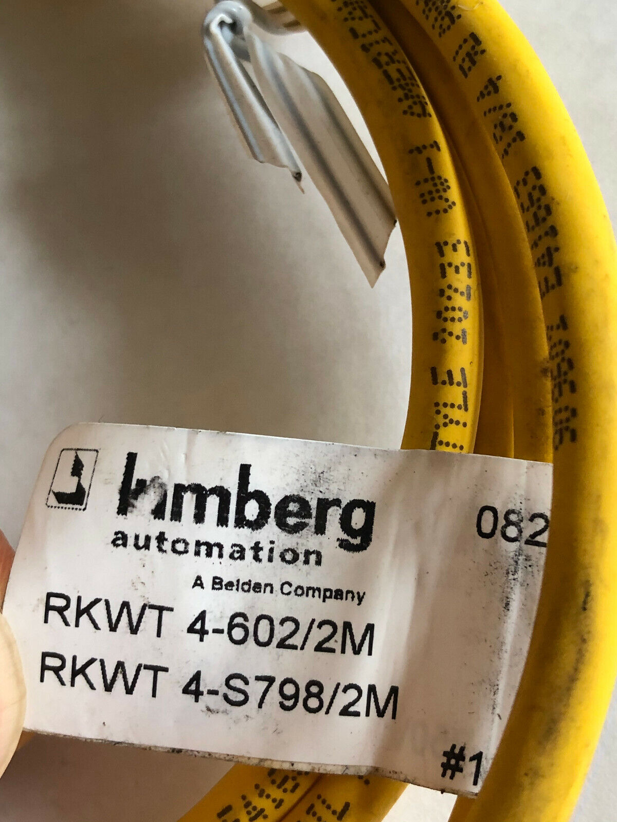 New Lumberg Rkwt 4-602/2M 4-S798/2M Cable Assembly, Cordset,Di