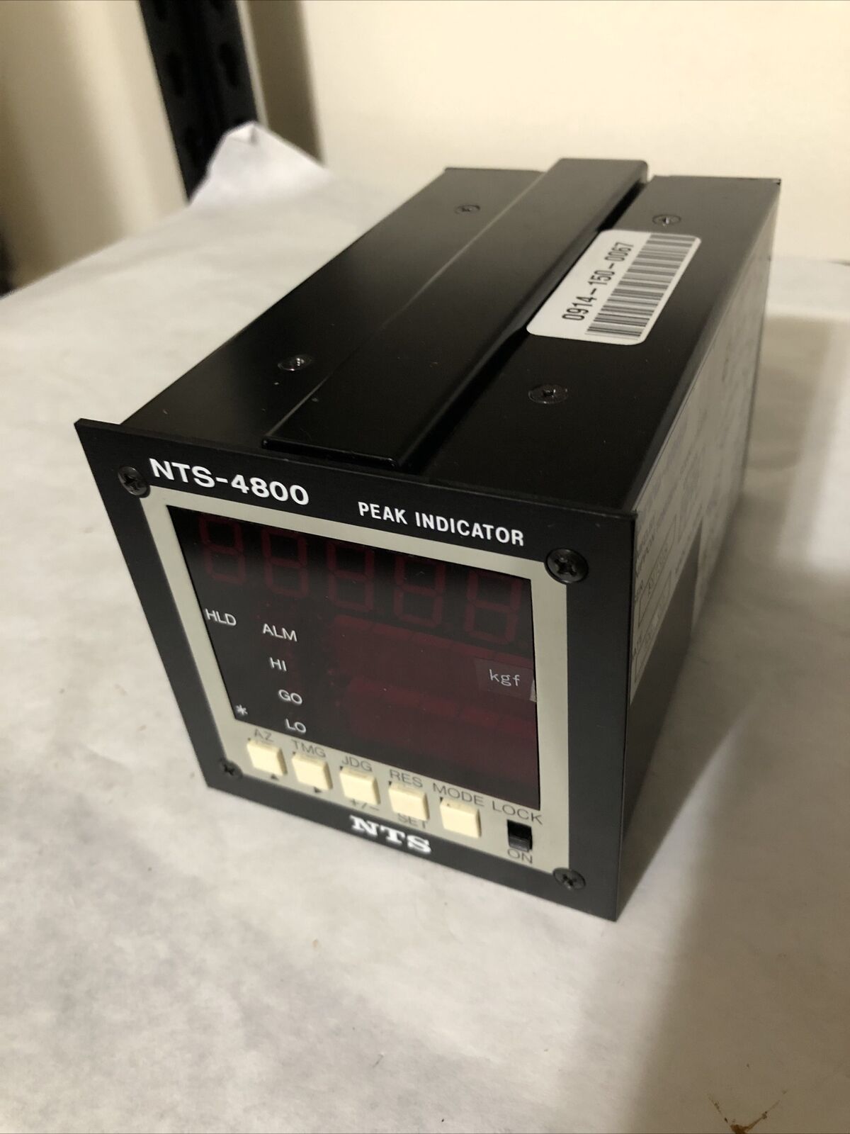 Nippon Tokushu Sokki Nts  Nts-4800 Peak Indicator,Bq