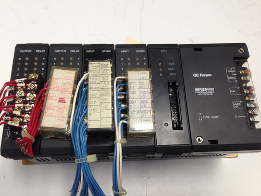 Ge Fanuc Ic610chs110a Plc System, Ic610cpu101c,Ic610mdl101a, Ic610mdl180a,Da