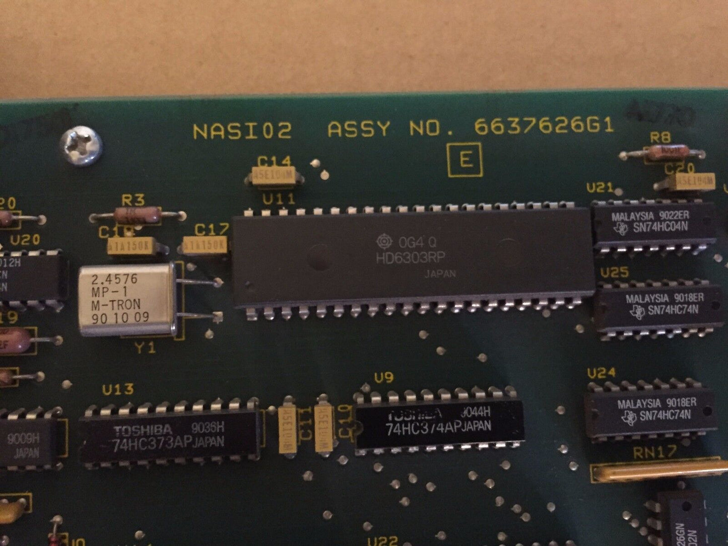 Bailey Nasi-02 Input Module, P0914rg ,4-20Ma 15Point Net 90,6637626G1,Imasi02,Fb